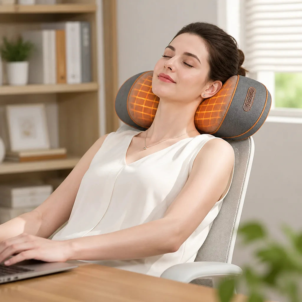 Neck Massager Targeted Massage & Heat Therapy