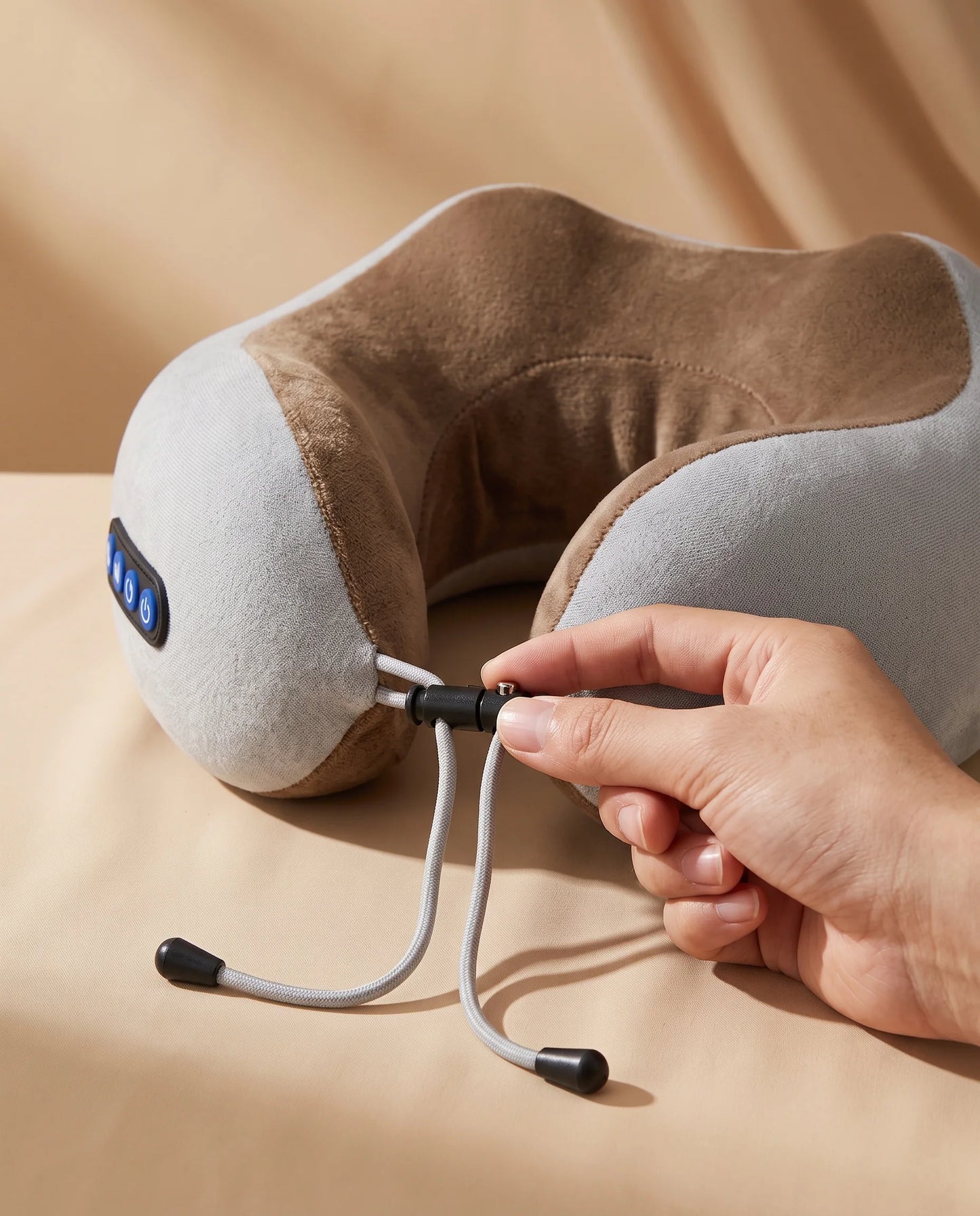Neck Massager U-Shaped Heated Kneading & Vibration