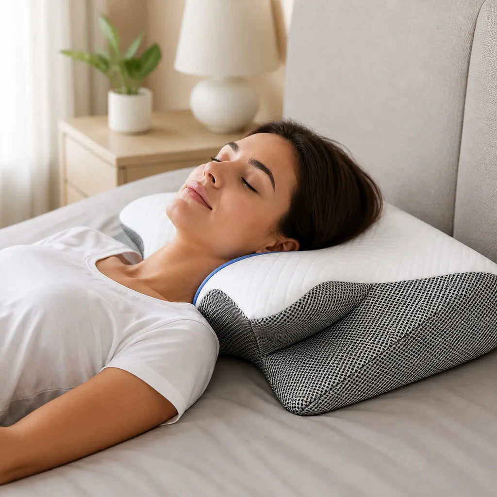 Neck Pillow Memory Foam Cervical Support