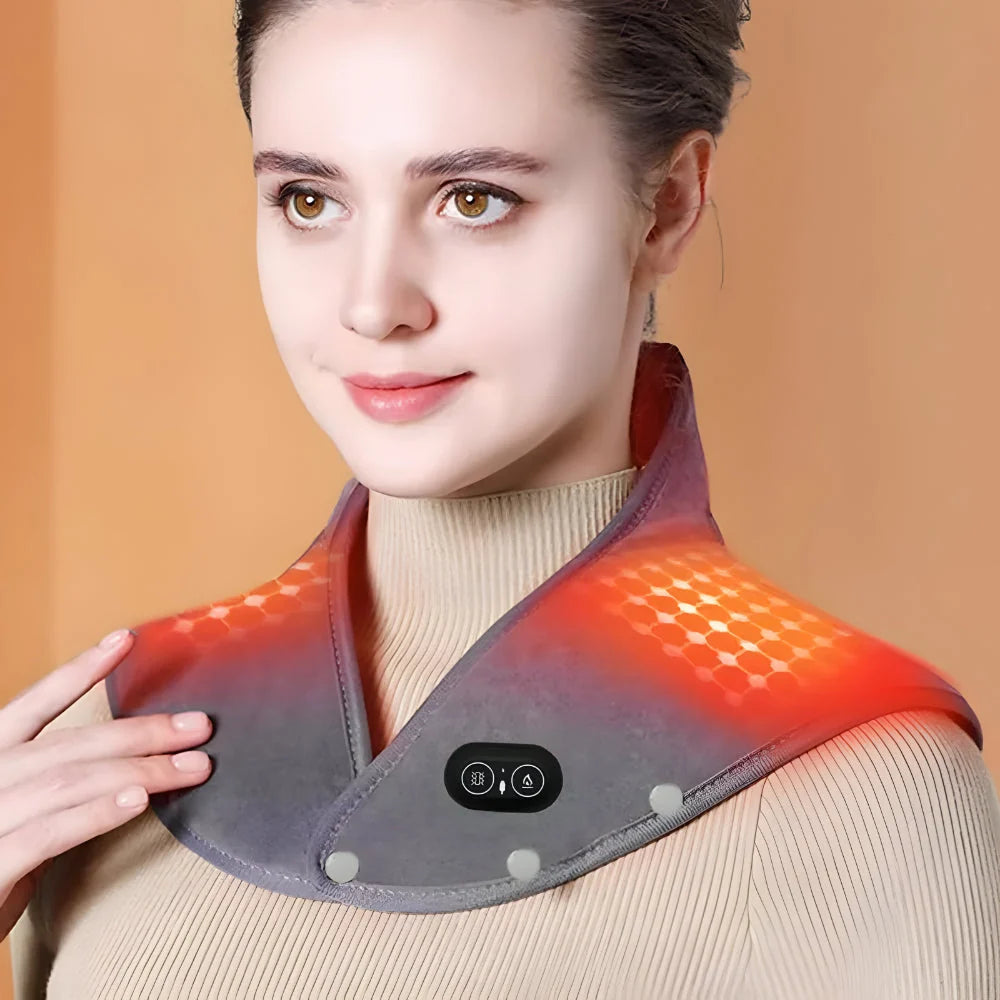 Neck & Shoulder Heating Pad USB-Powered 3 Heat Levels