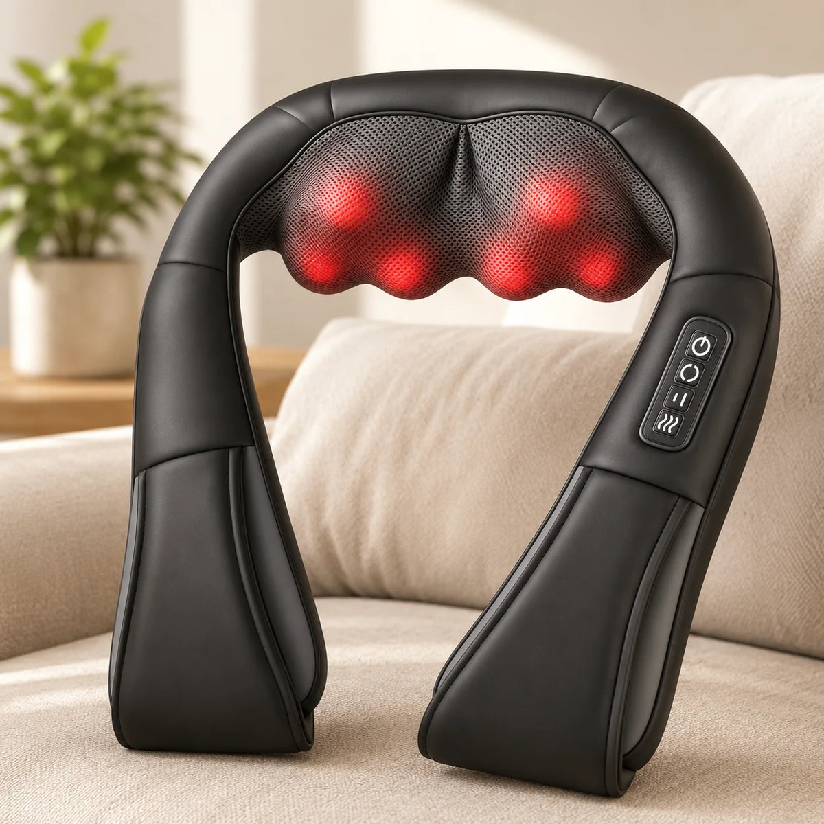 Neck & Shoulder Massager Cordless 8-Node Heat