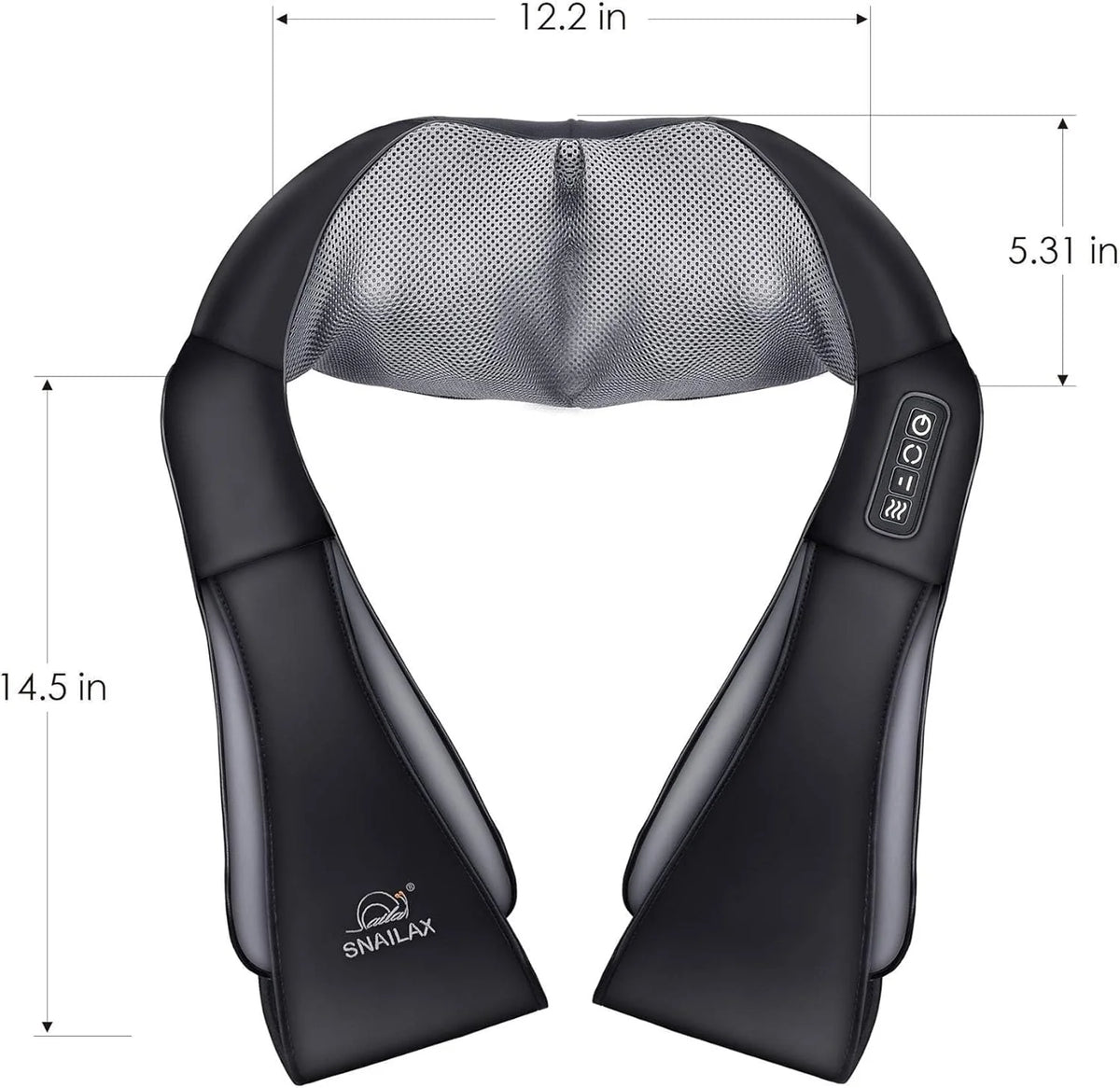 Neck & Shoulder Massager Cordless 8-Node Heat