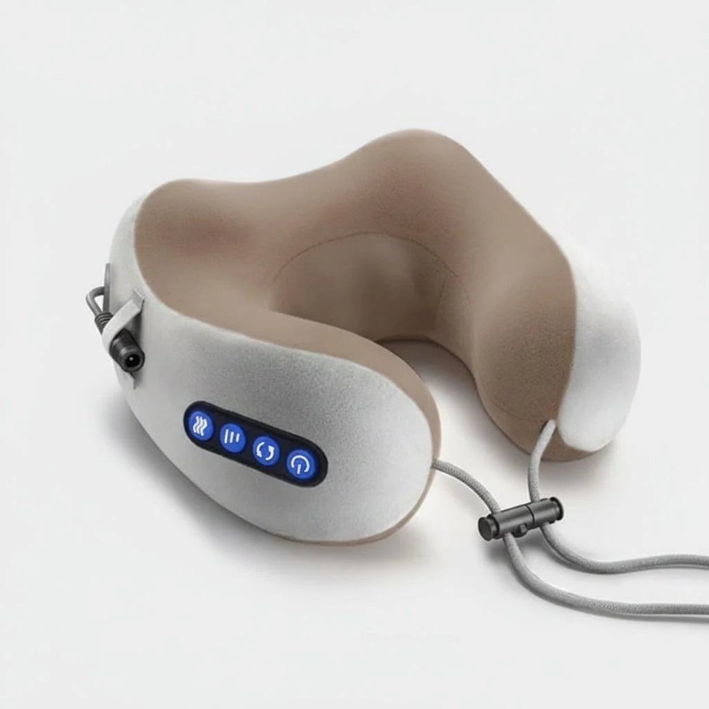 Neck & Shoulder Massager U-Shaped Rechargeable Heat & Vibration