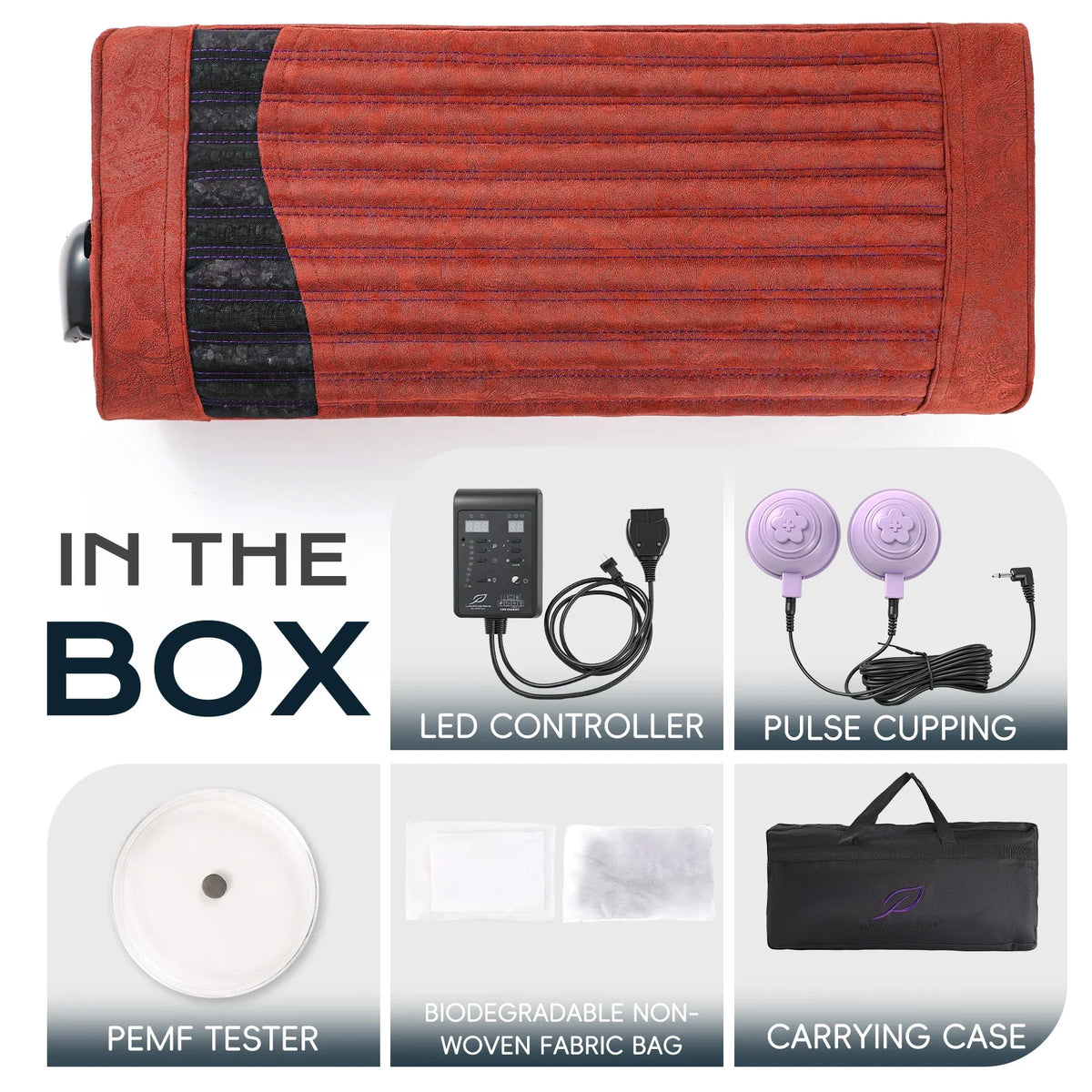 Neck & Shoulder Pillow PEMF & Infrared Heat