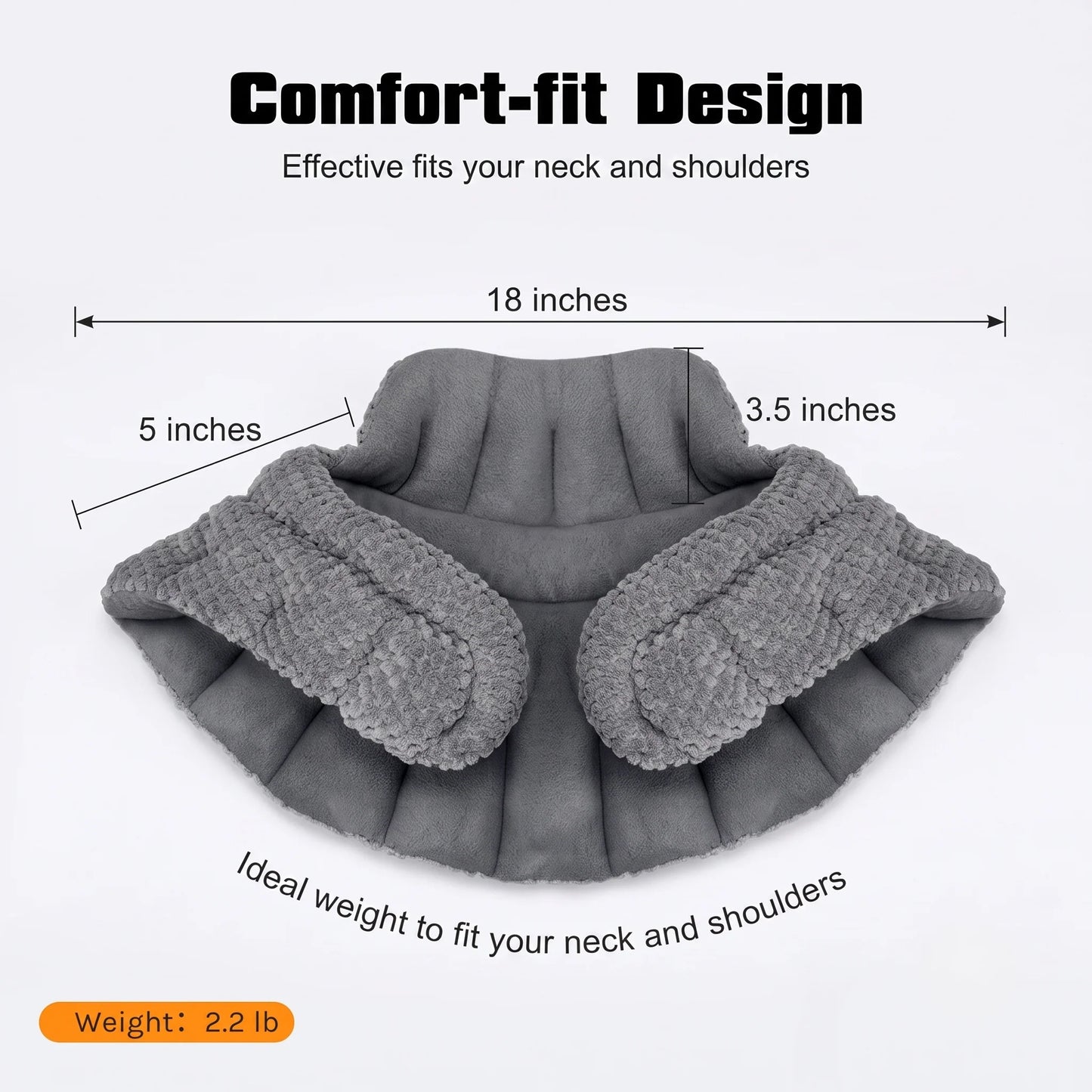 Neck & Shoulder Wrap Heated & Adjustable