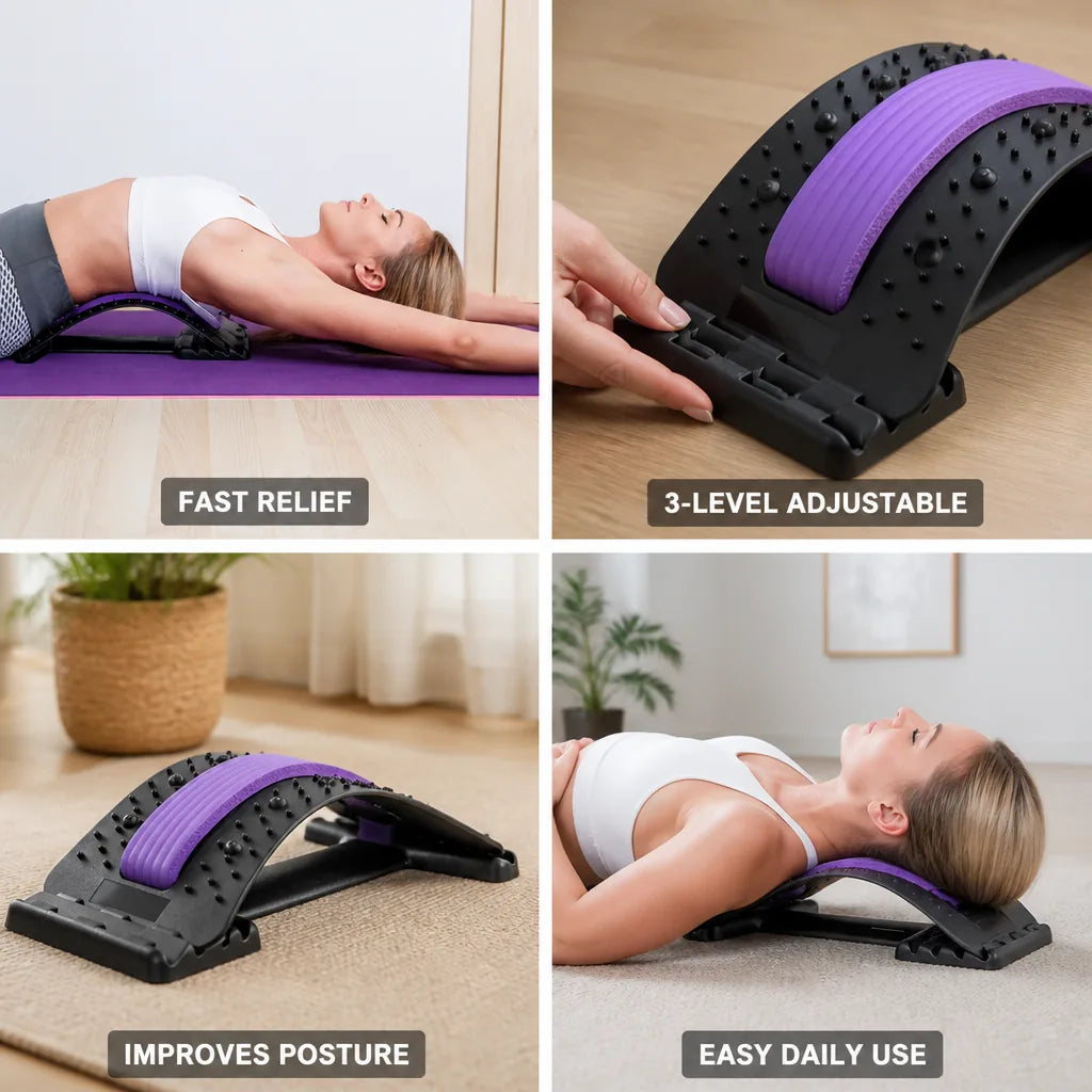 Neck Stretcher 3-Level Adjustable Posture Support