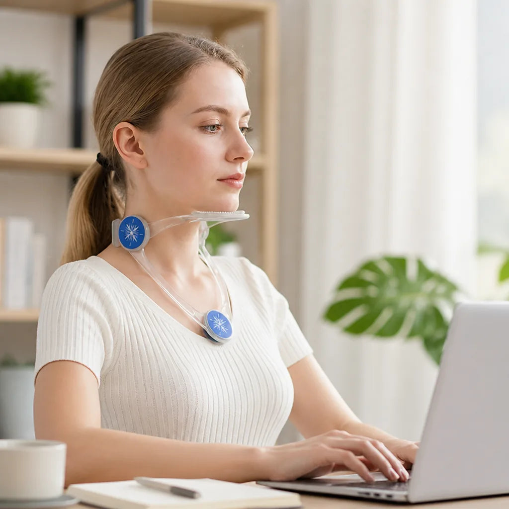 Neck Support Adjustable Ergonomic Silicone