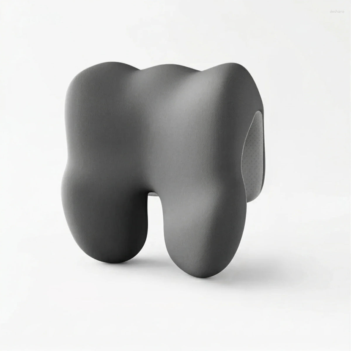 Neck Support Cushion Ergonomic Neck Alignment Gray & Blue
