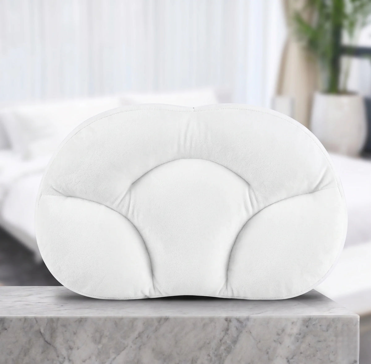 Neck Support Pillow Ergonomic Egg Shape Travel Size
