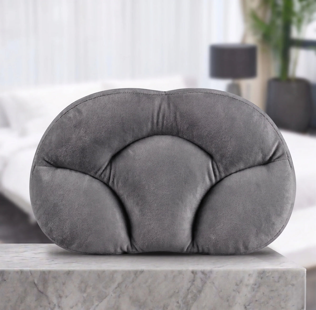 Neck Support Pillow Ergonomic Egg Shape Travel Size