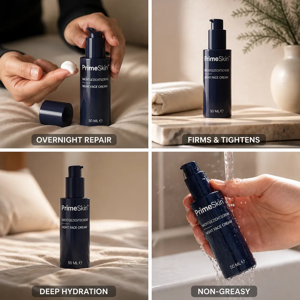 Night Cream Firming Hydrating Hyaluronic Acid & Peptides