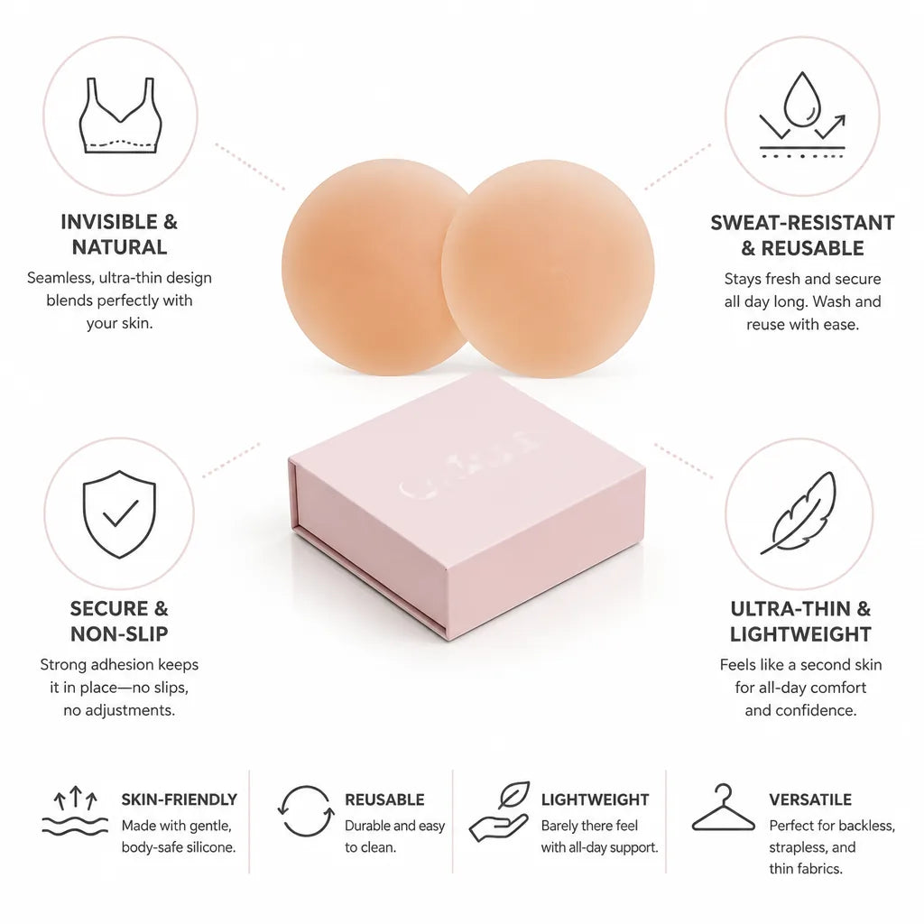 Nipple Covers Silicone Ultra-Thin Invisible