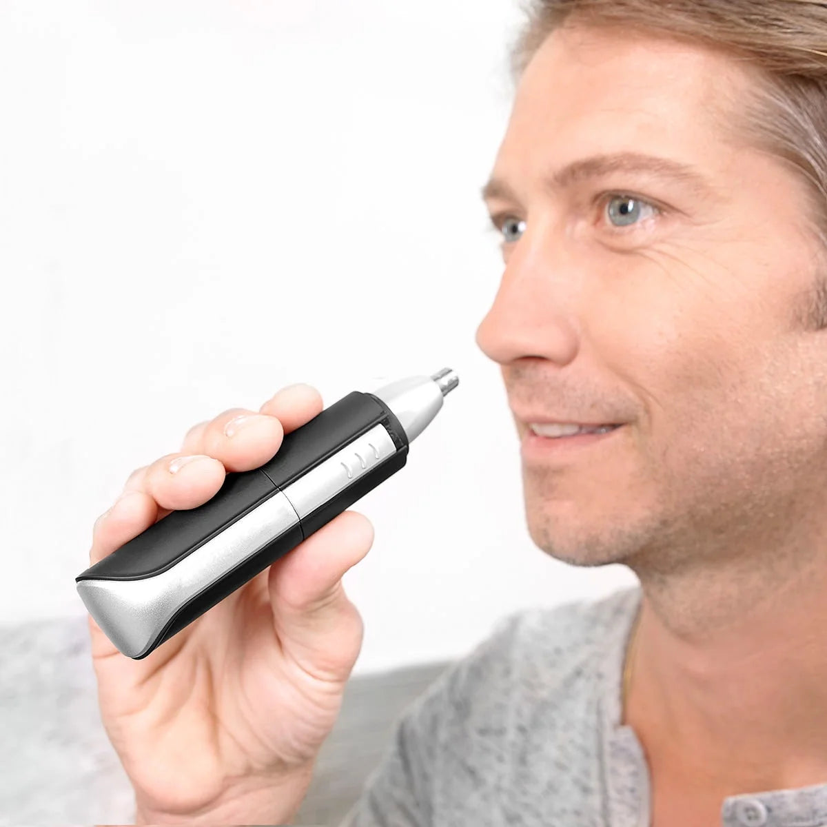 Nose & Ear Trimmer Cordless Rotary Water Rinse Blades