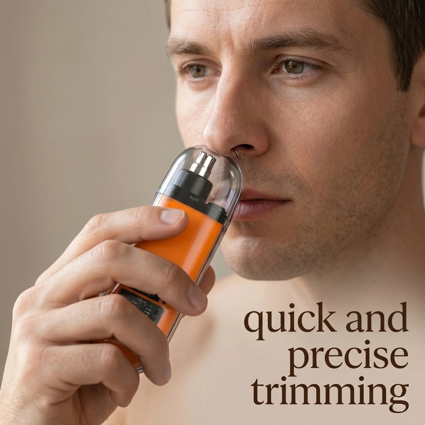 Nose & Ear Trimmer Rechargeable Precision LED Display