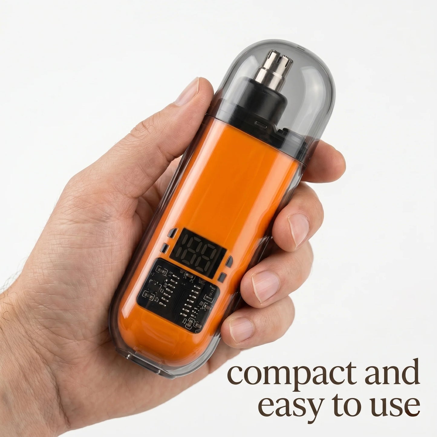 Nose & Ear Trimmer Rechargeable Precision LED Display