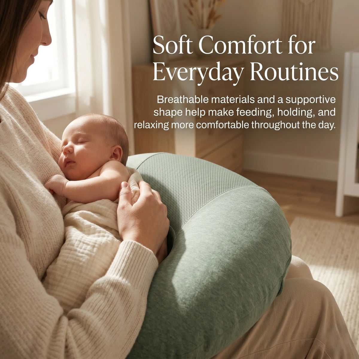 Nursing Pillow Adjustable Ergonomic Support