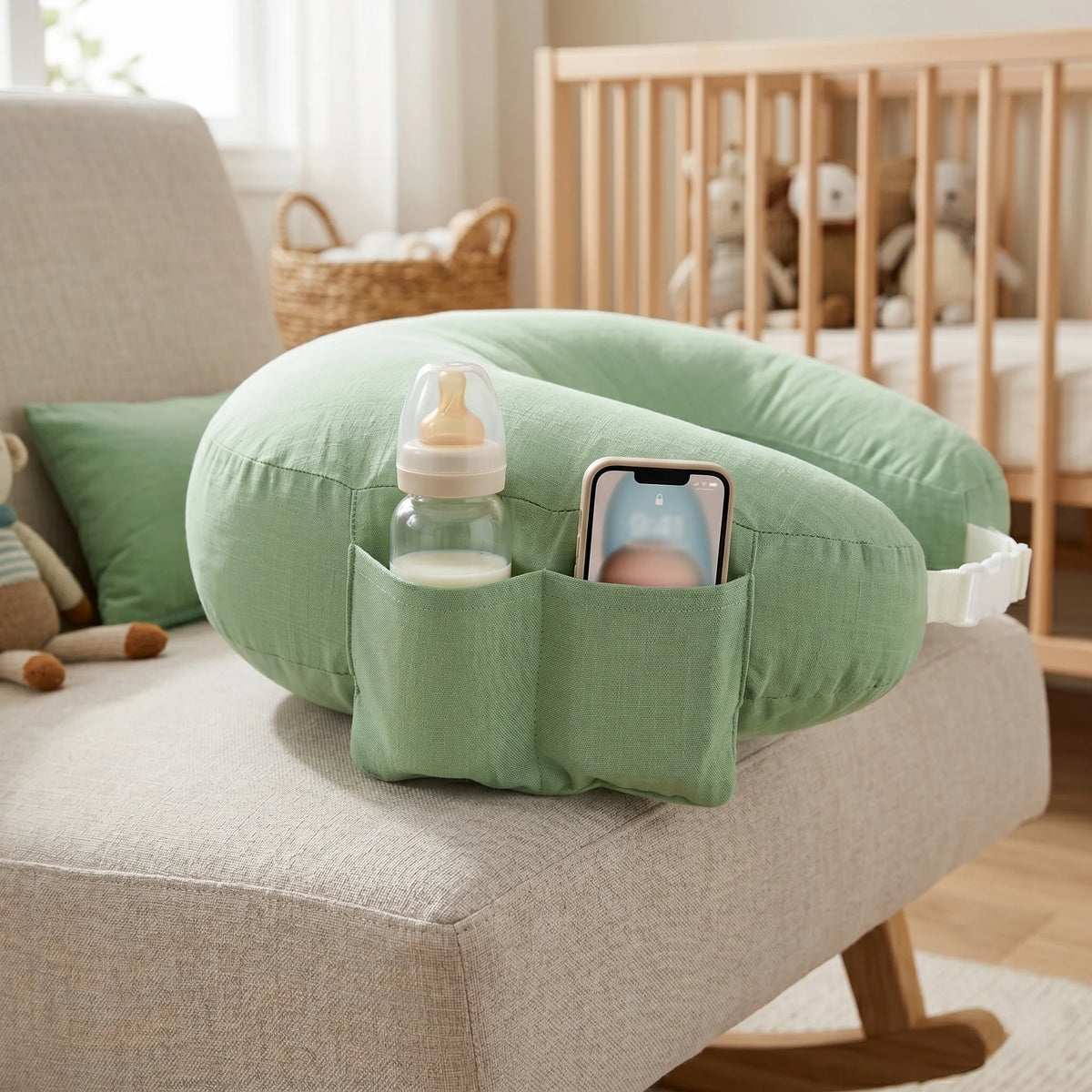 Nursing Pillow Adjustable Ergonomic Support