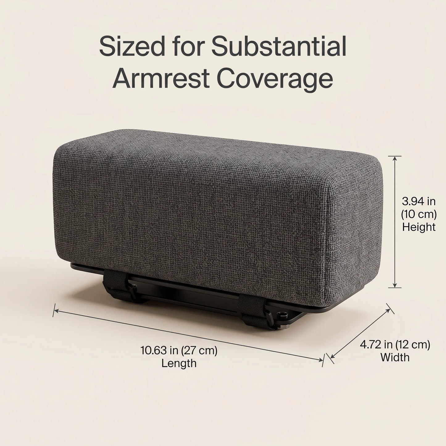 Office Chair Armrest Pads Thick Foam Washable Covers