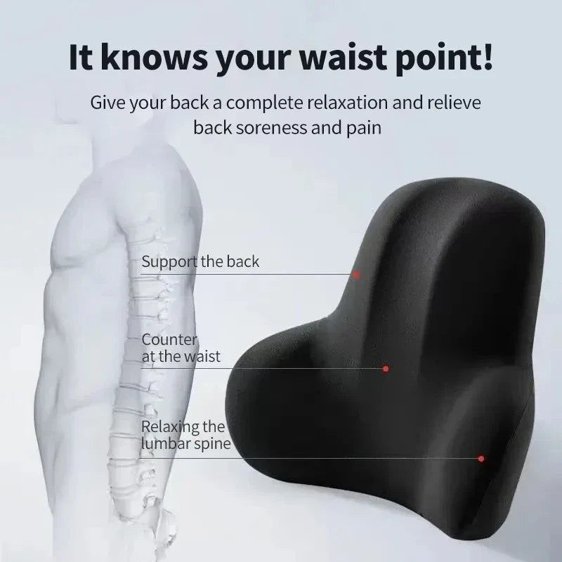 Office Chair Cushion Memory Foam Lumbar Support