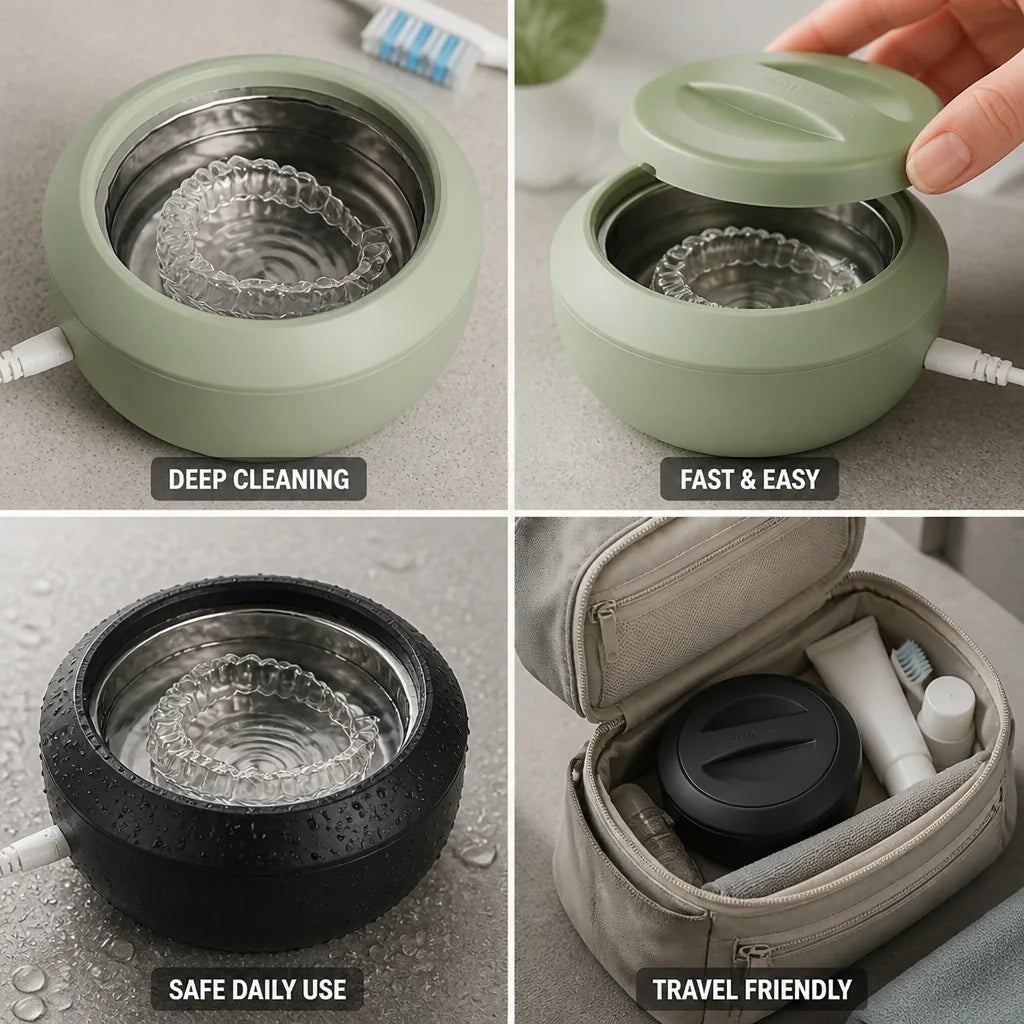 Oral Appliance Cleaner Daily Deep Clean