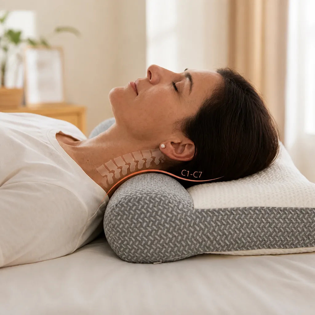 Orthopädisches Kissen Ergonomische Kontur Nackenstütze