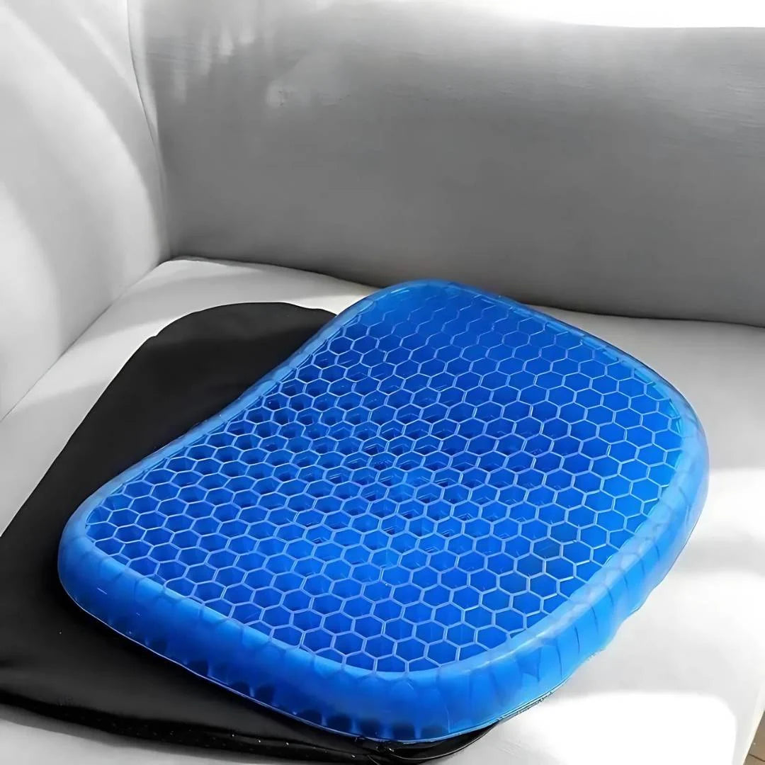 Orthopedic Gel Seat Cushion Tailbone Support Removable Cover