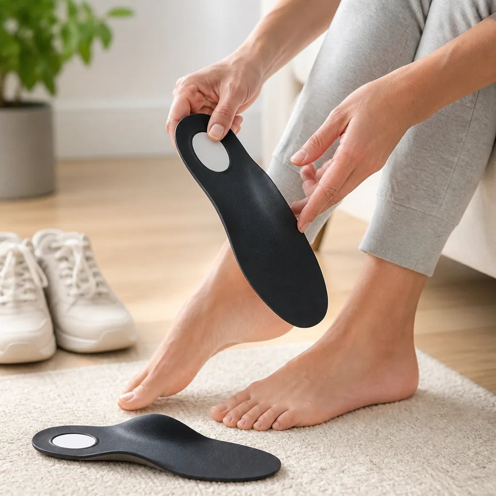 Orthopedic Insoles For Flat Feet Arch Support & Heel Stabilization
