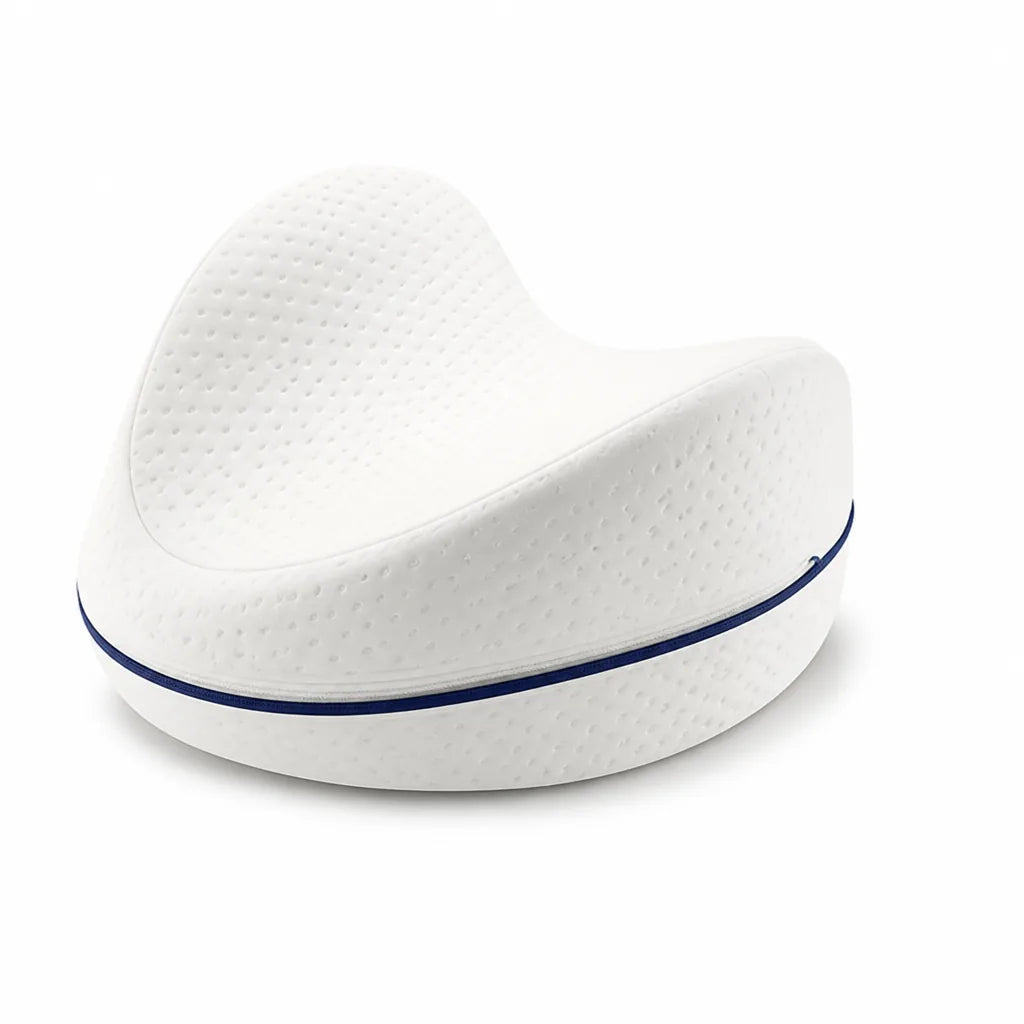 Orthopedic Knee Pillow Ventilated Memory Foam Heart-Shaped