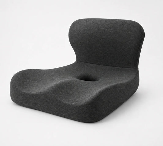 Orthopedic Seat Cushion L-Shape Memory Foam Coccyx Support