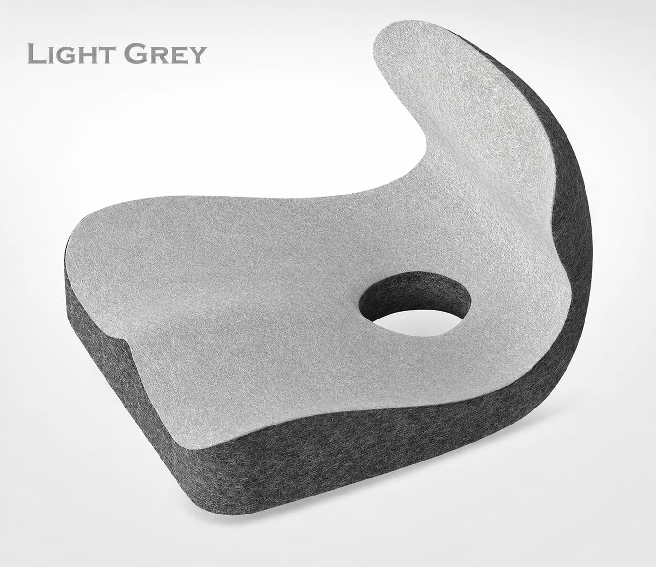 Orthopedic Seat Cushion L-Shape Memory Foam Coccyx Support