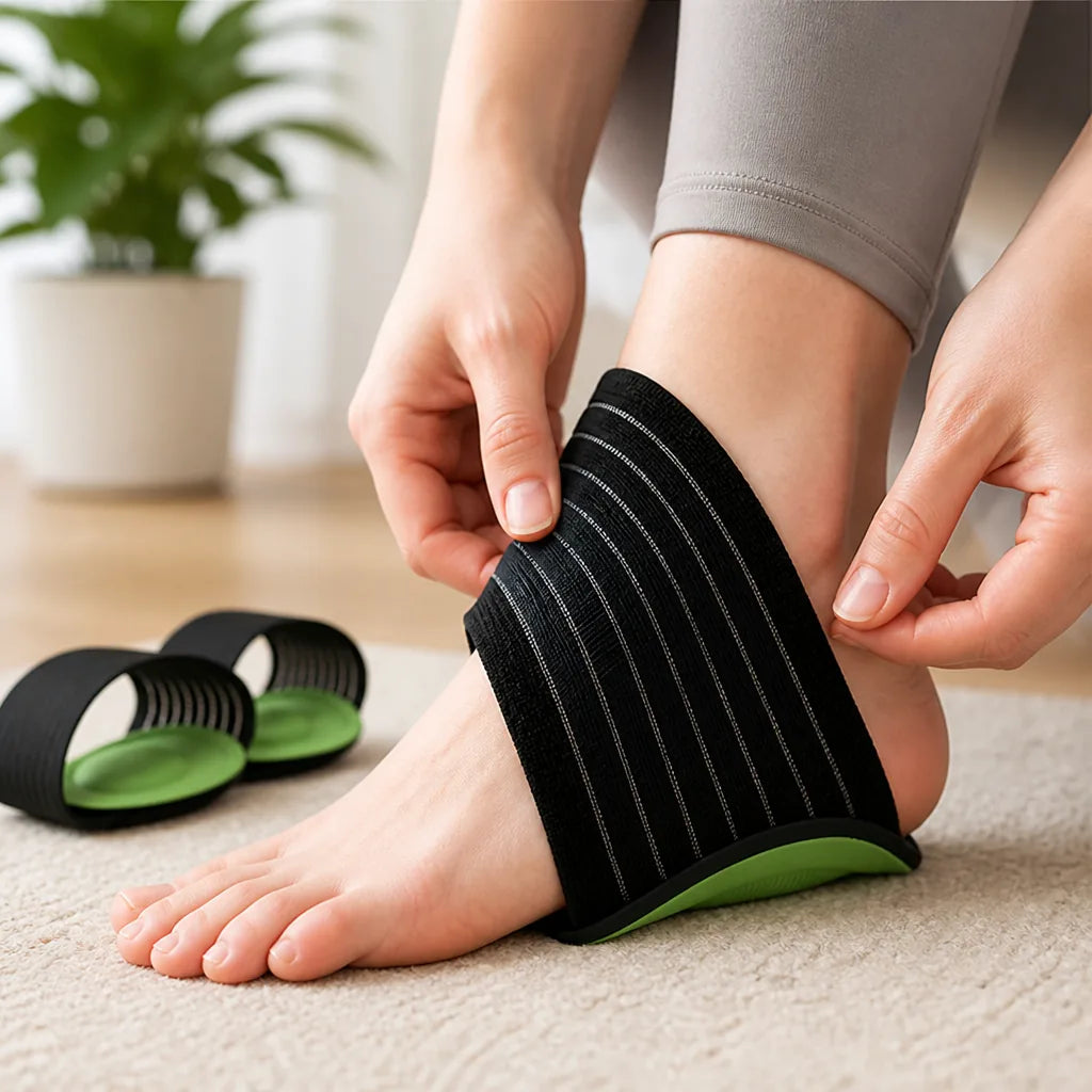Orthotic Arch Support Gel-Cushioned Shock-Absorbing