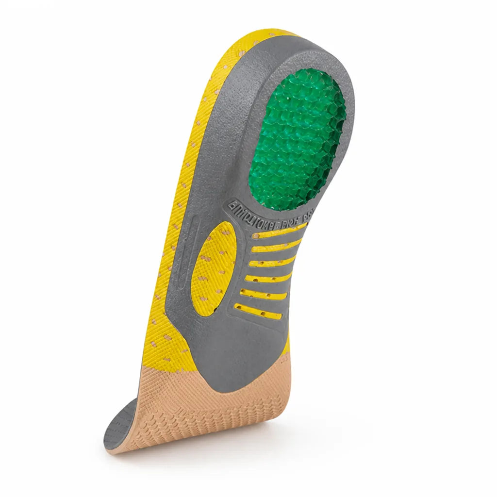 Orthotic Insoles Gel-Cushion Arch Support Pair