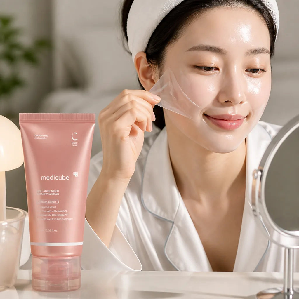 Overnight Peel-Off Mask Collagen-Infused Hyaluronic Acid