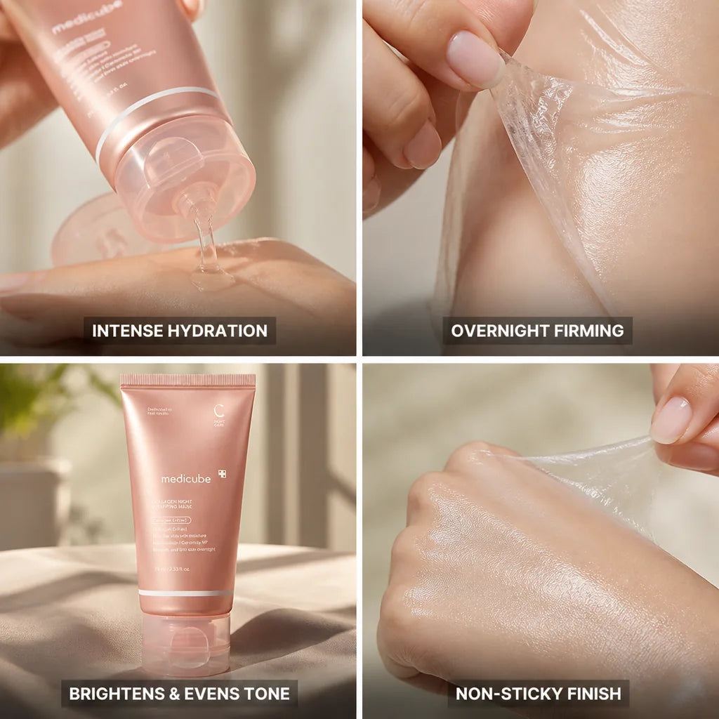 Overnight Peel-Off Mask Collagen-Infused Hyaluronic Acid