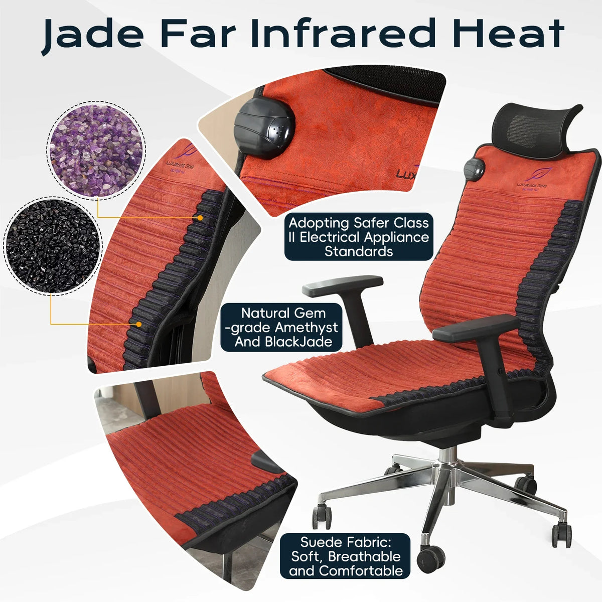 PEMF Therapy Mat Far Infrared Heat Amethyst & Tourmaline