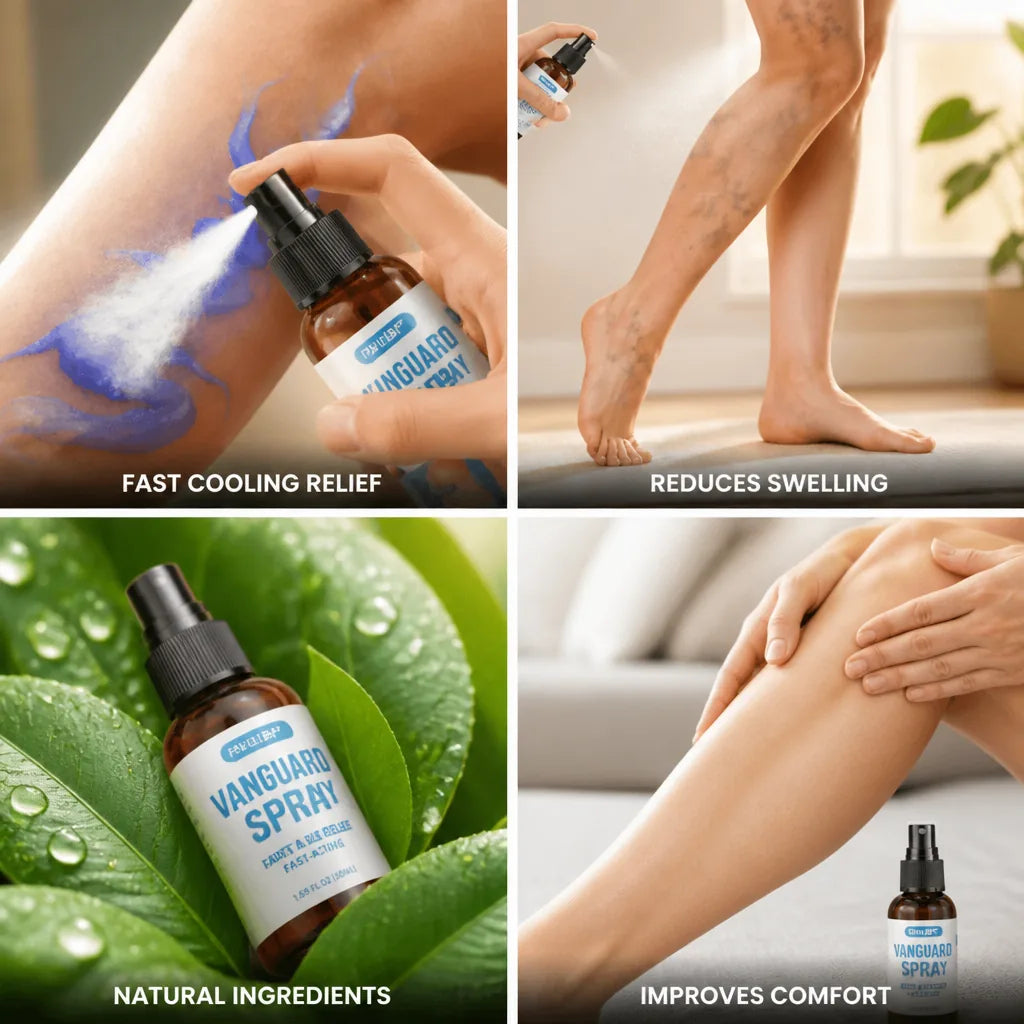 Pain Relief Spray Fast-Acting Cooling Joint & Vein Relief