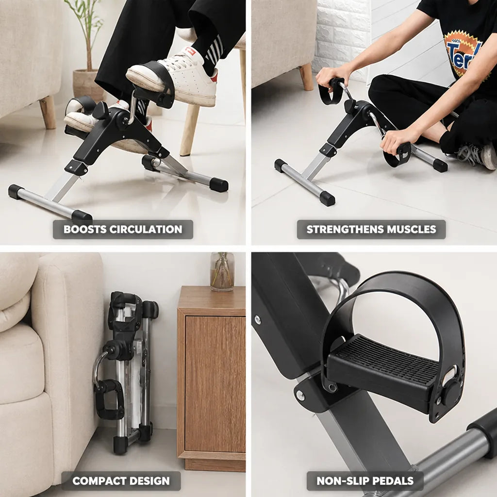 Pedal Exerciser Under-Desk Compact Foldable & Non-Slip