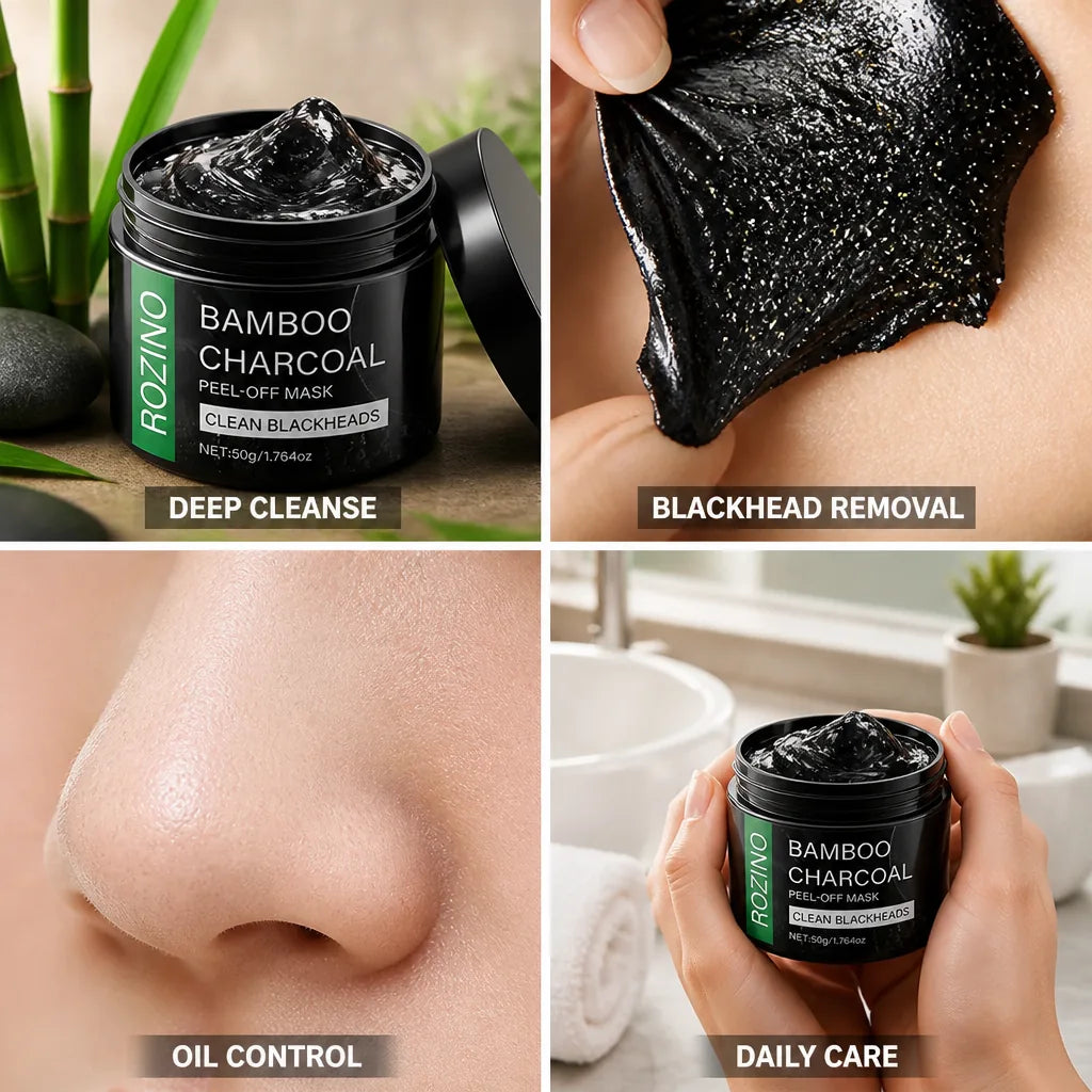 Peel-Off Mask Bamboo Charcoal Blackhead Control