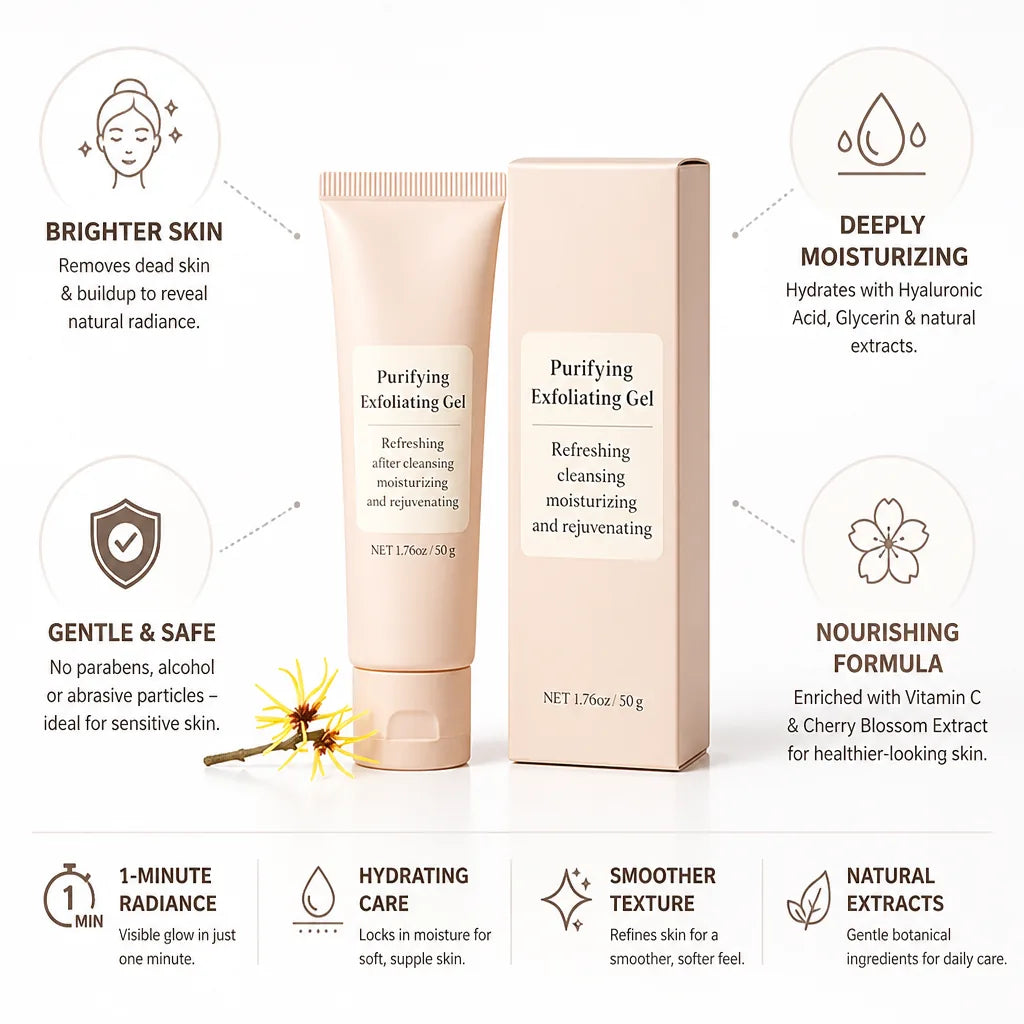 Peeling Gel 1-Minute Radiance Moisturizing Vitamin C & Hyaluronic Acid