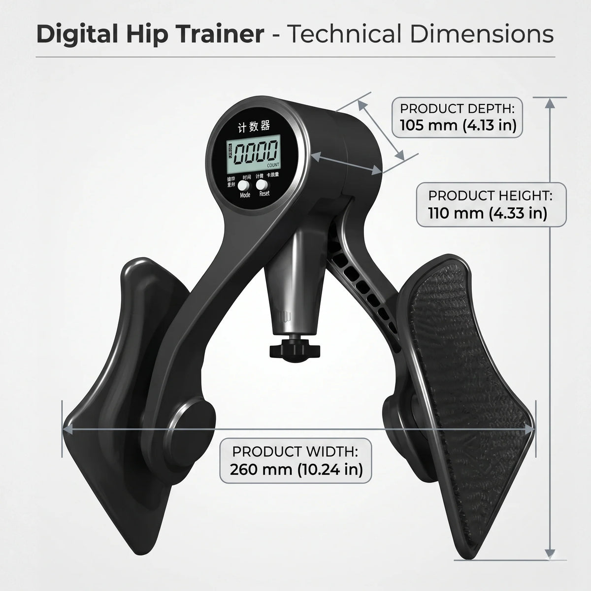 Pelvic & Hip Trainer Digital Targeted Toning