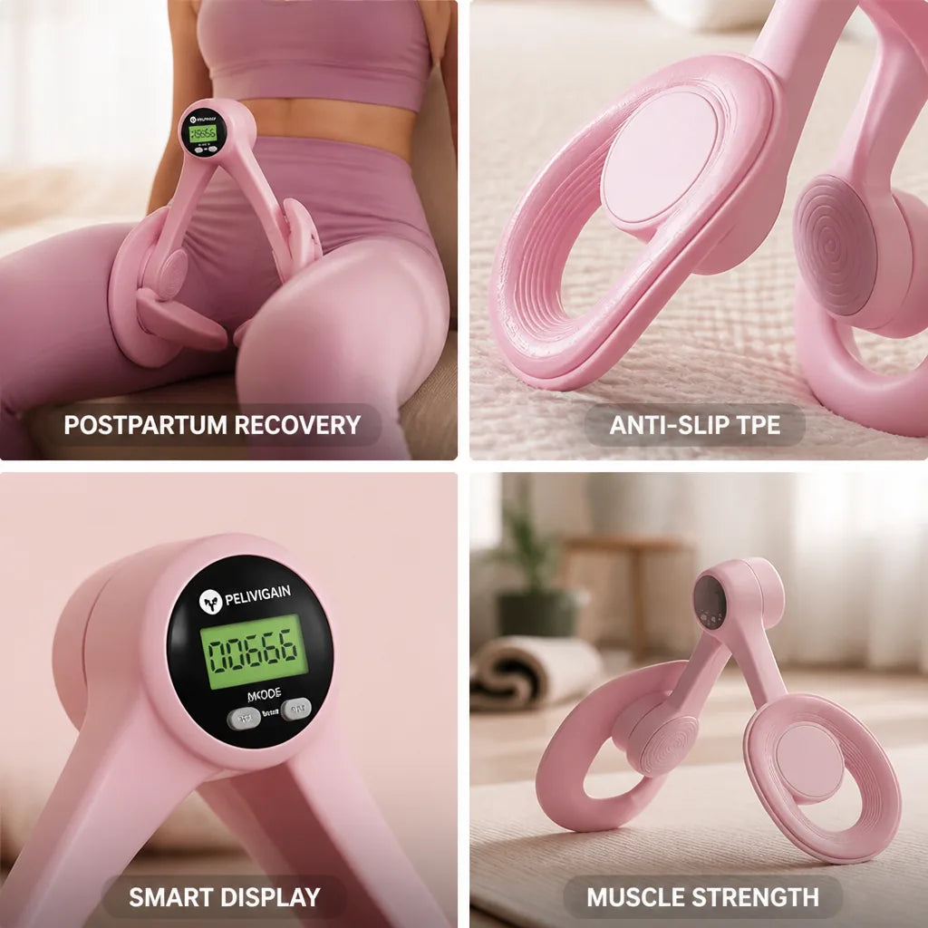 Pelvic Trainer Postpartum Recovery Smart Display Non-Slip TPE