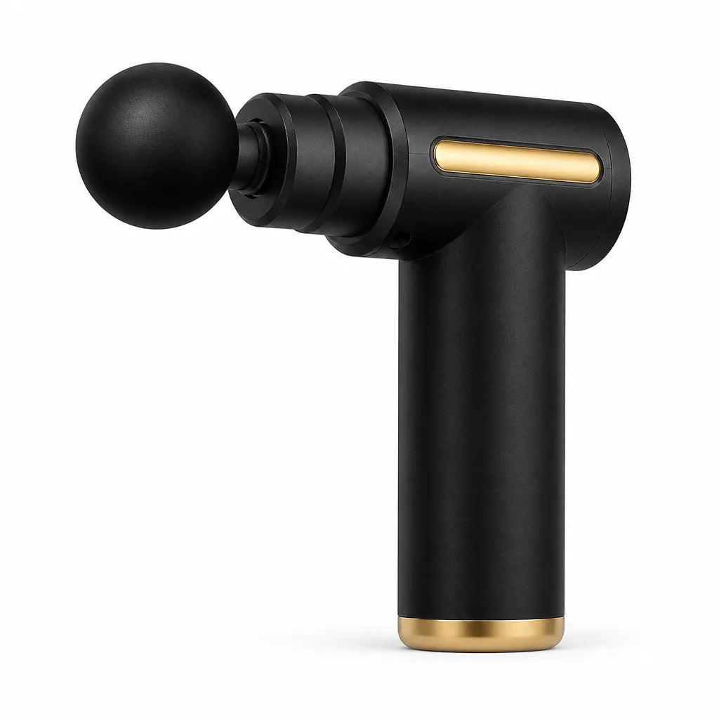Percussion Massage Gun Handheld Cordless Deep Tissue Multiple Heads