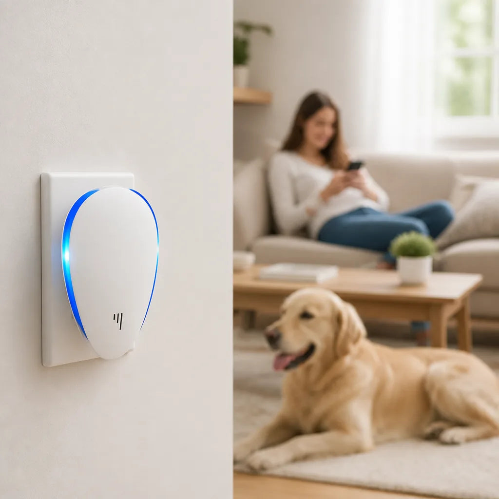 Pest Repeller Ultrasonic Chemical-Free Plug-In