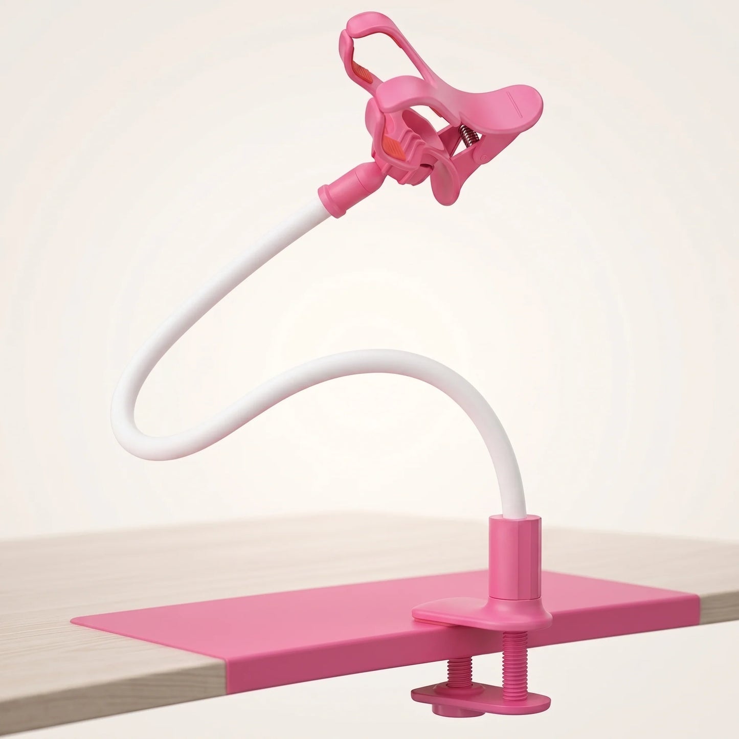 Phone Holder Flexible Gooseneck Hands-Free Bed & Desk Clamp