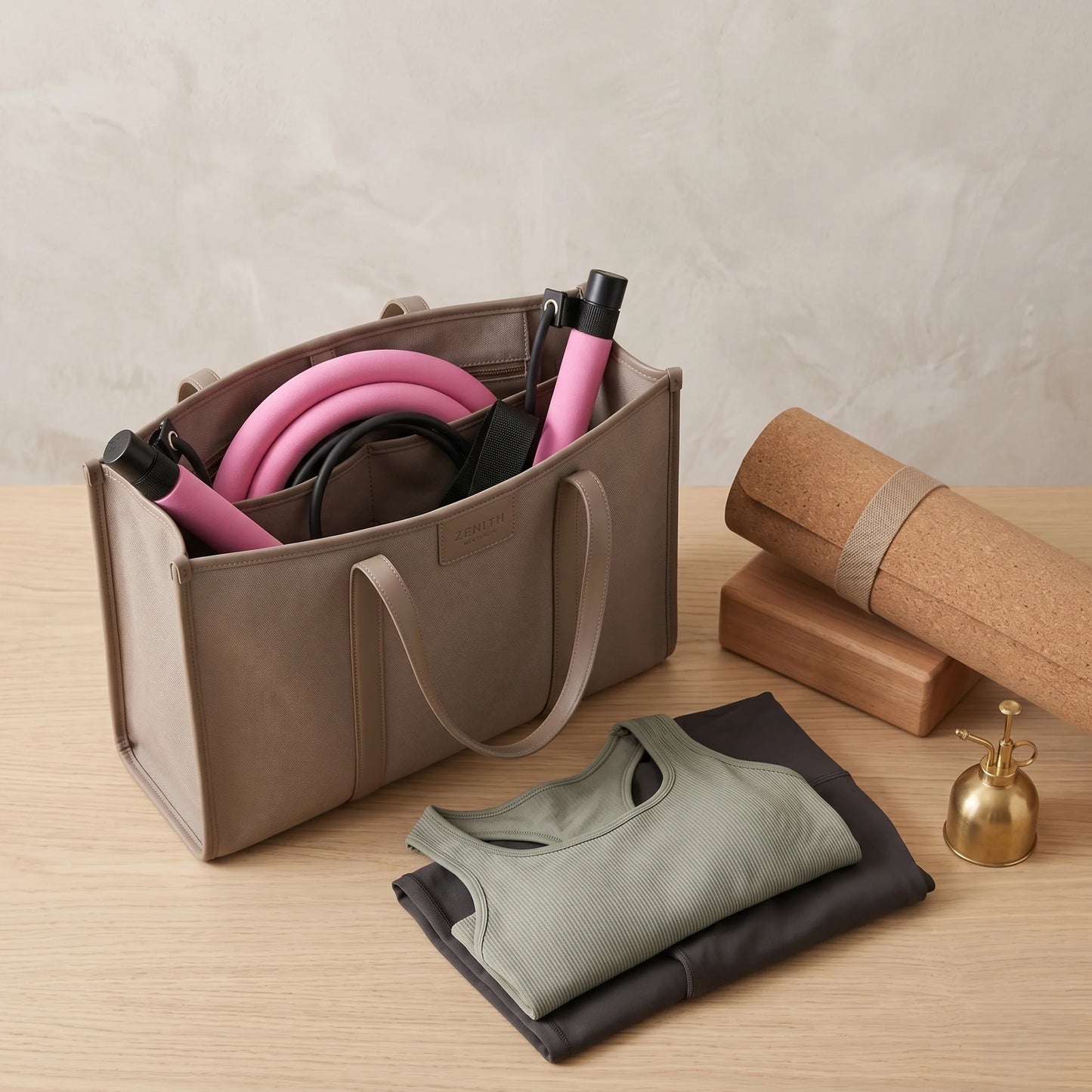 Pilates Bar Kit Resistance Bands & Carry Bag