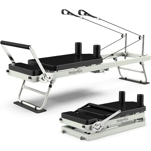 Pilates Reformer Foldable Dual Resistance Springs & Cords