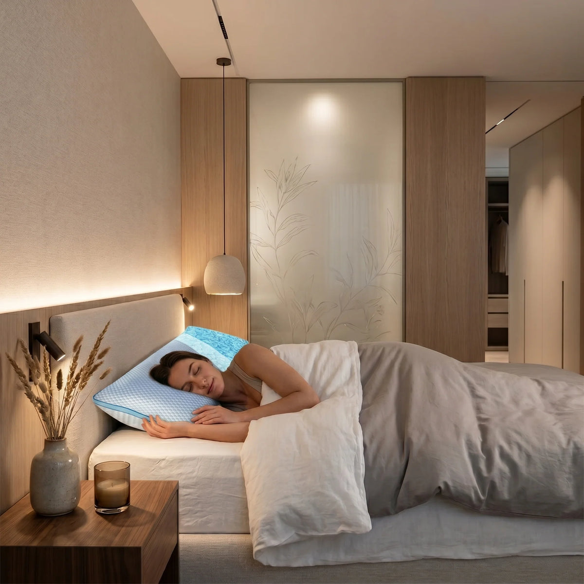 Pillow Adjustable Memory Foam Neck Support