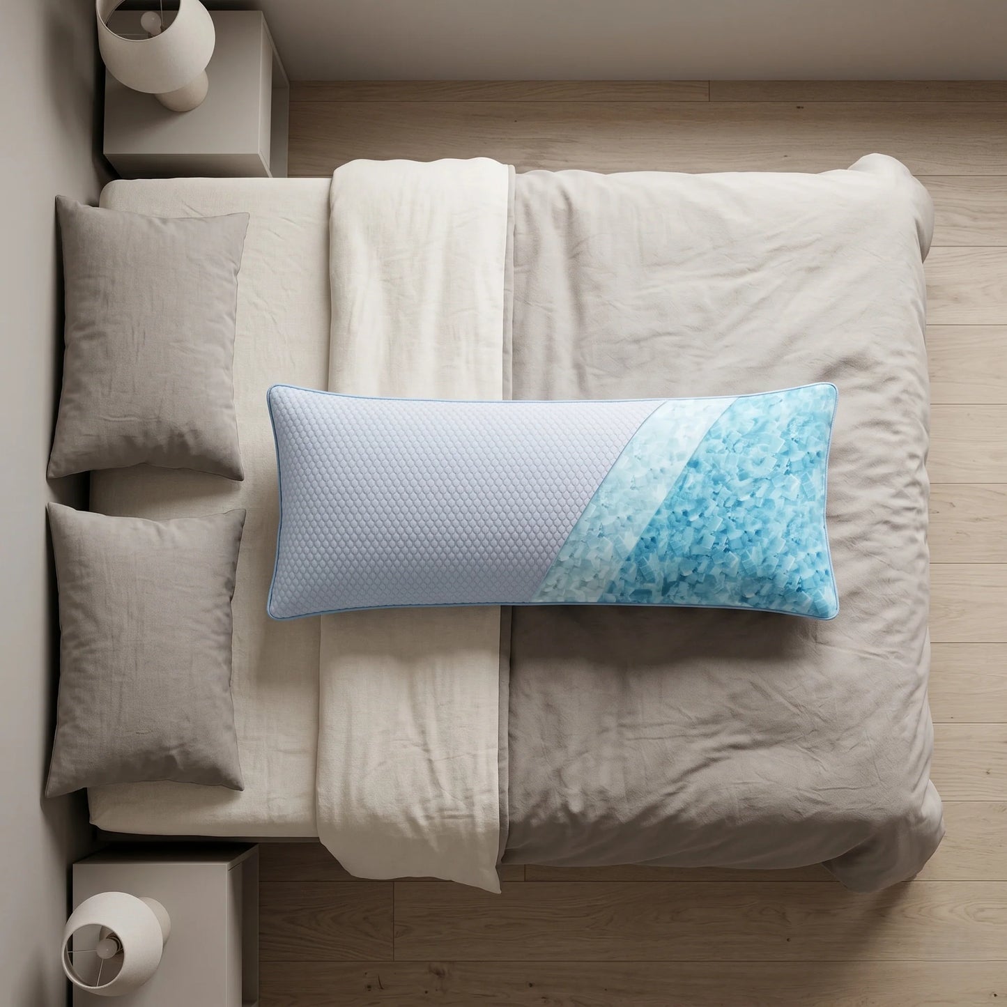 Pillow Adjustable Memory Foam Neck Support