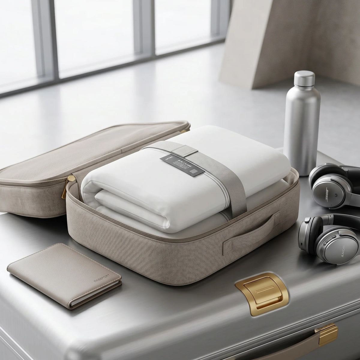 Pillow Low-Profile Memory Foam Stomach & Combination Sleepers