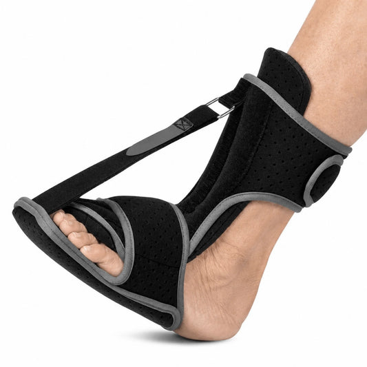 Plantar Fasciitis Night Splint Memory Foam & Adjustable Dorsiflexion